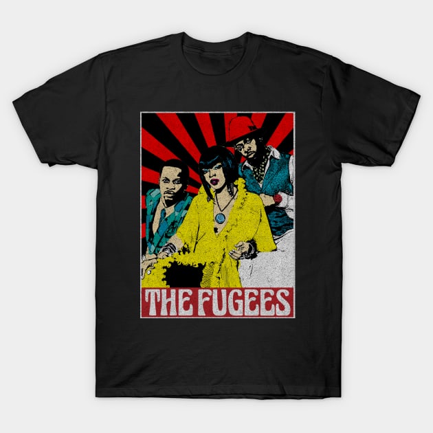 The Fugees Pop Art Style T-Shirt by Motor Lipat